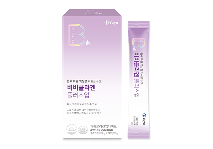 유유제약, 흡수 빠른 액상형 ‘비비콜라겐 플러스업’ 출시