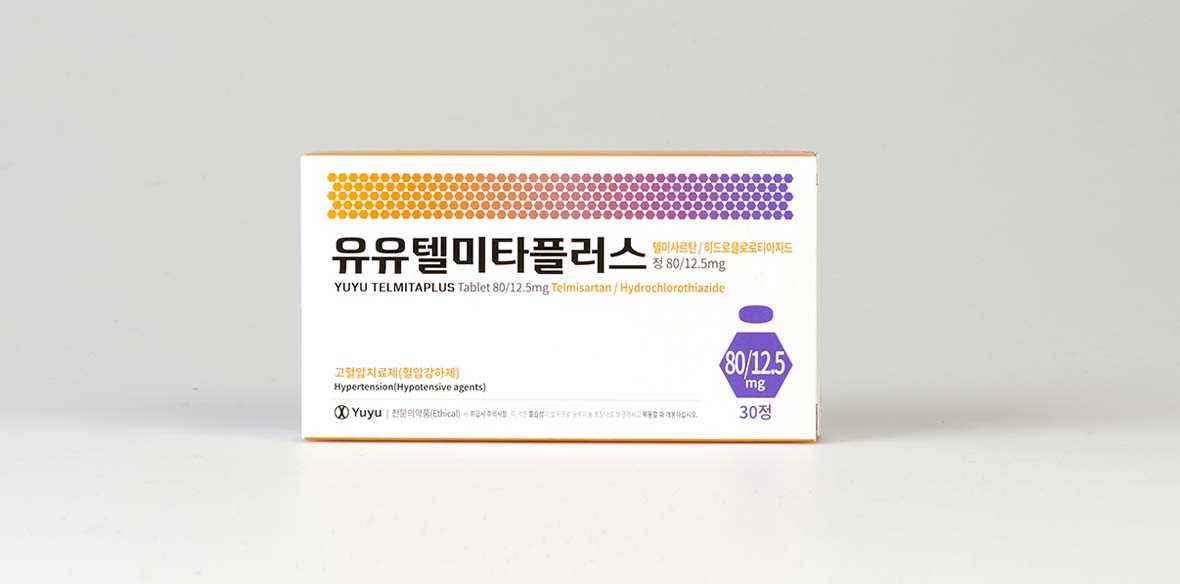 유유텔미타플러스정 80/12.5mg